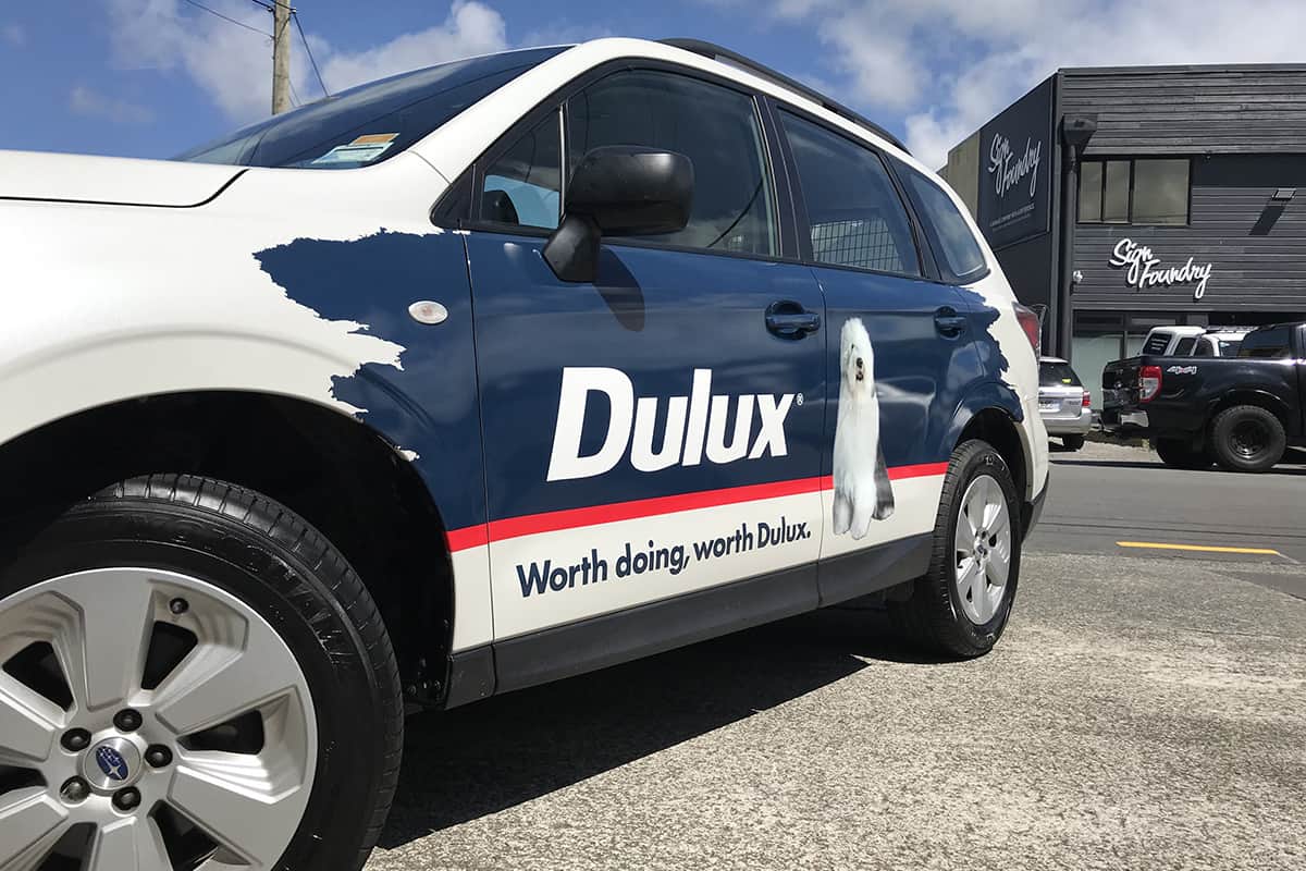  Dulux  Worth doing worth Dulux  Sign Foundry