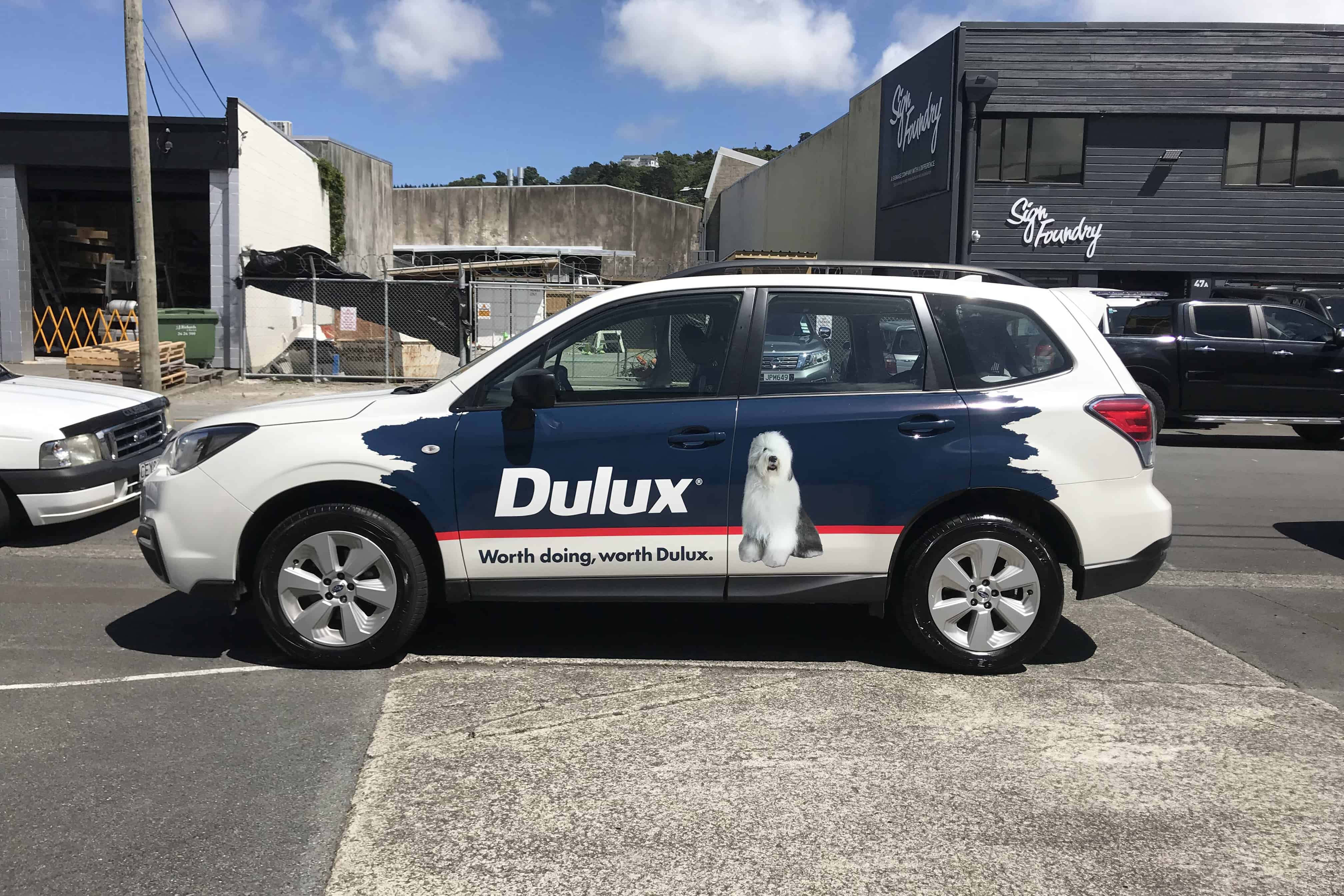 Dulux  Worth doing worth Dulux  Sign Foundry